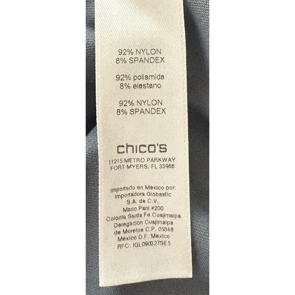Chico’s Gray Layering Tank Size 3 (XL) - Picture 3 of 3